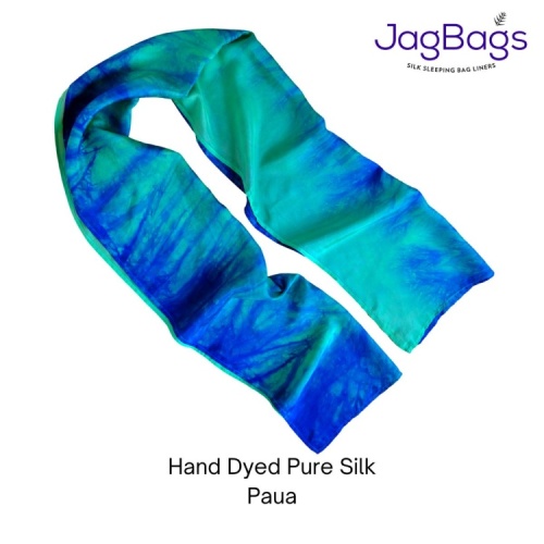 JagBag Long Silk Scarf - Paua